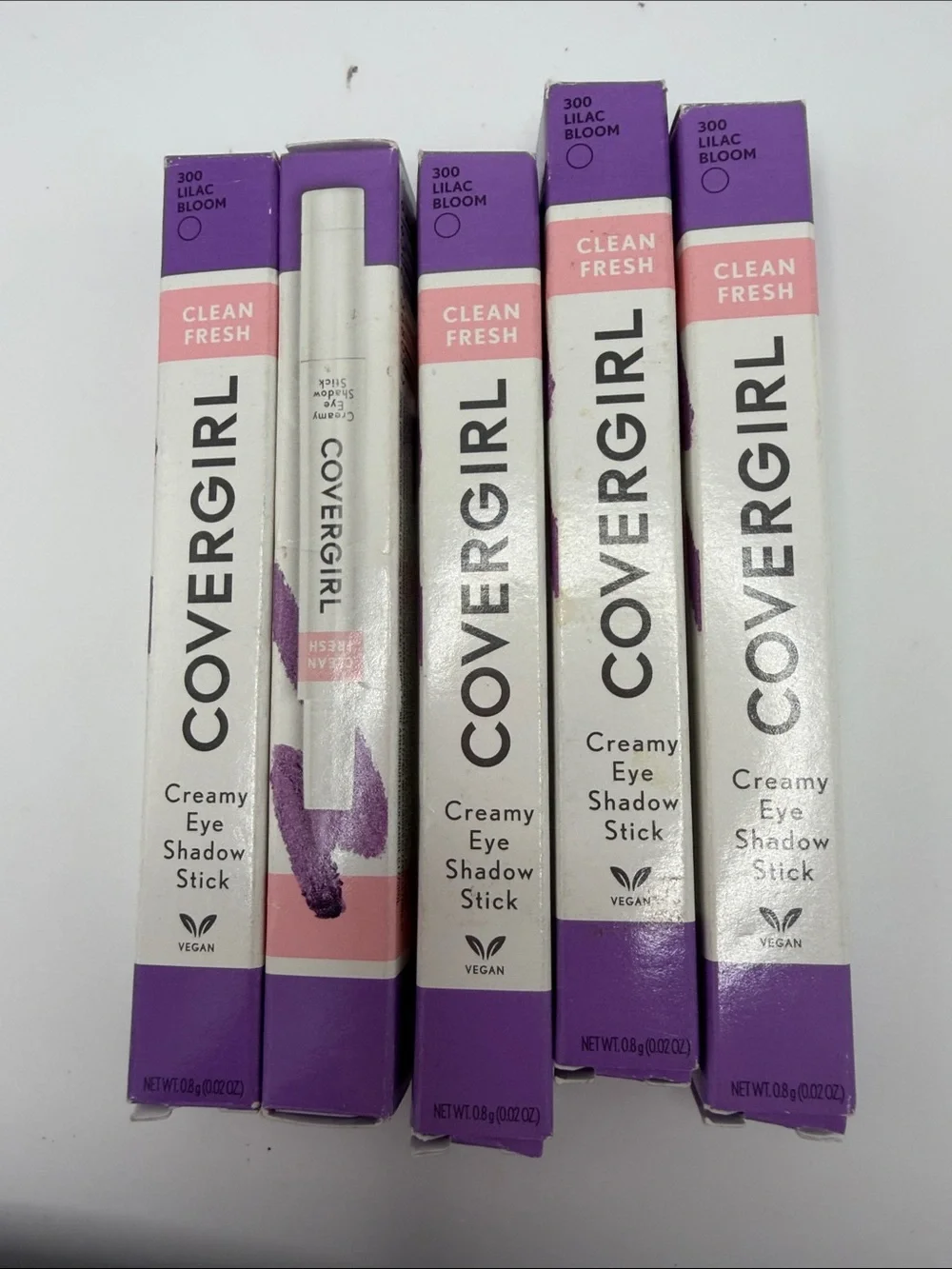 COVERGIRL Creamy Eye Shadow Stick – Lilac Bloom (300) 5 Pack